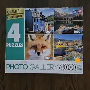 New 4 Pack of Puzzles